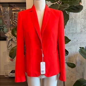 Akris Punto Vibrant Red Blazer